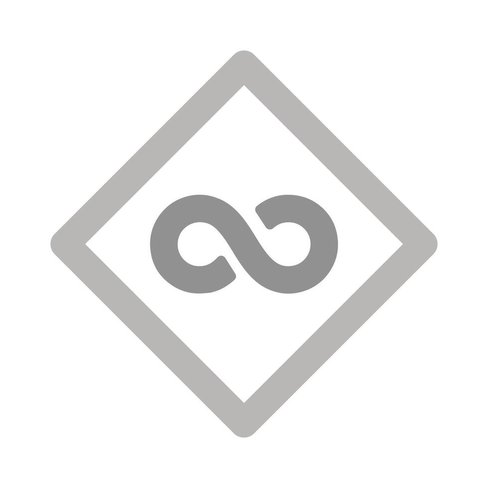 Infinity Sign Icon Design vector