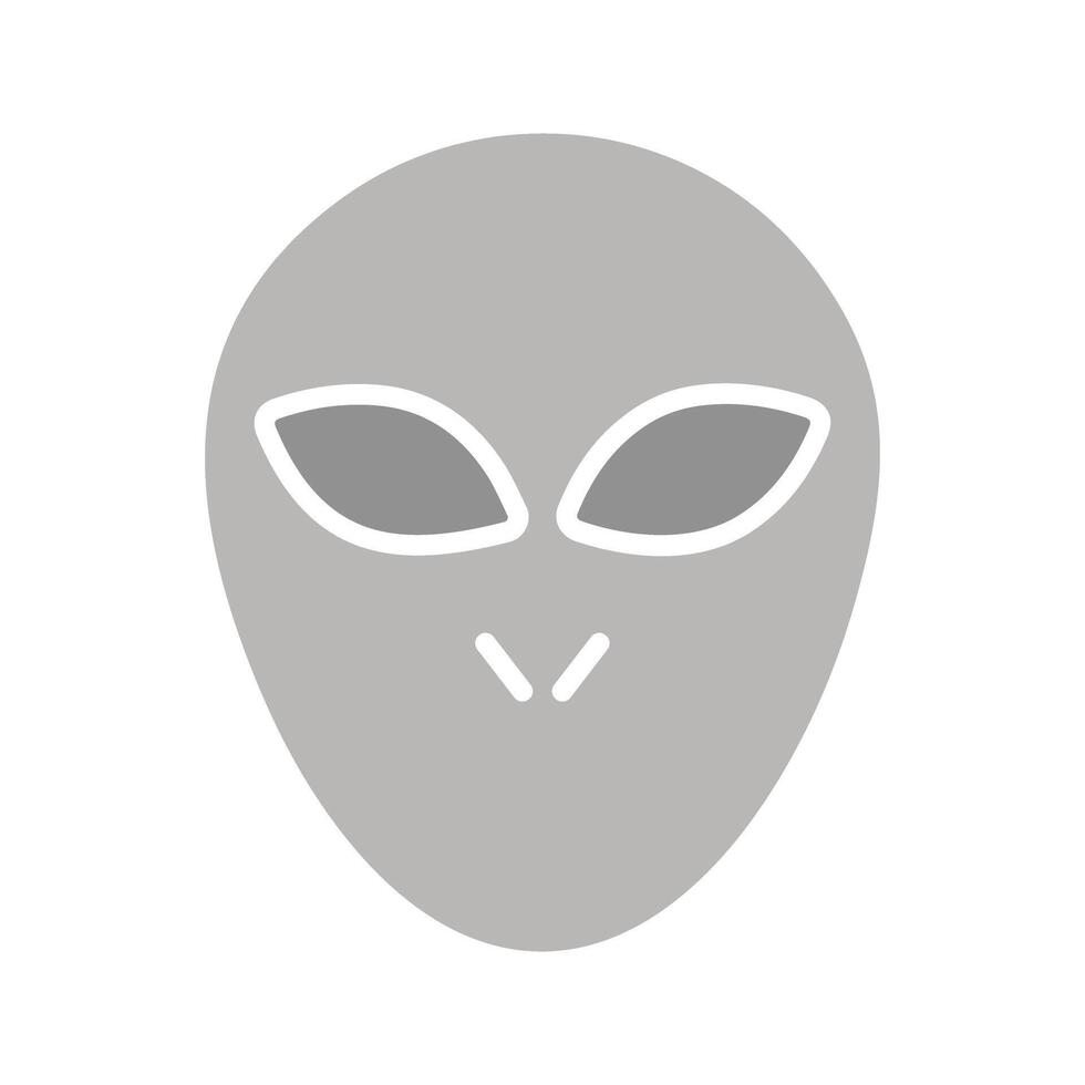 Alien Icon Design vector