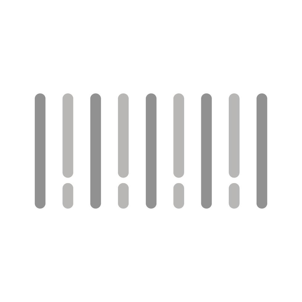 Barcode Icon Design vector