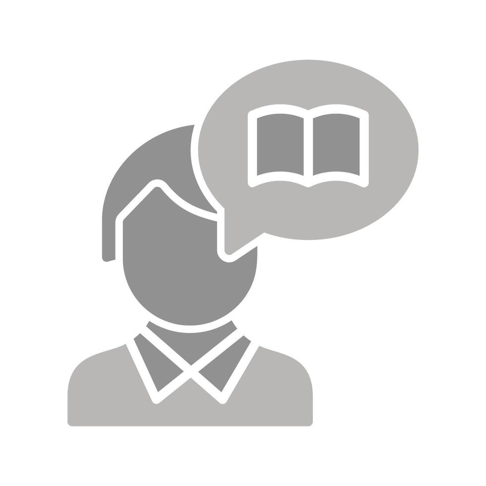 Storytelling Icon Design vector