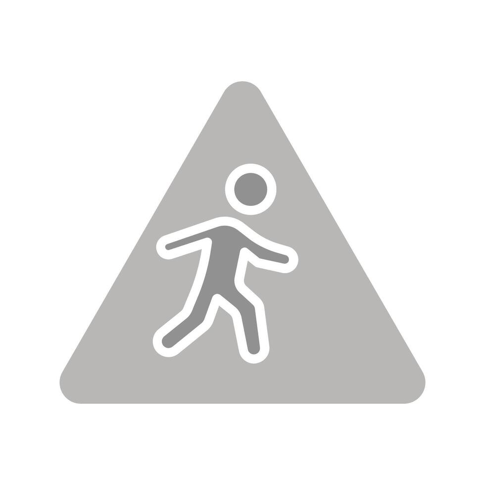 Children Crossing Icon Design vector