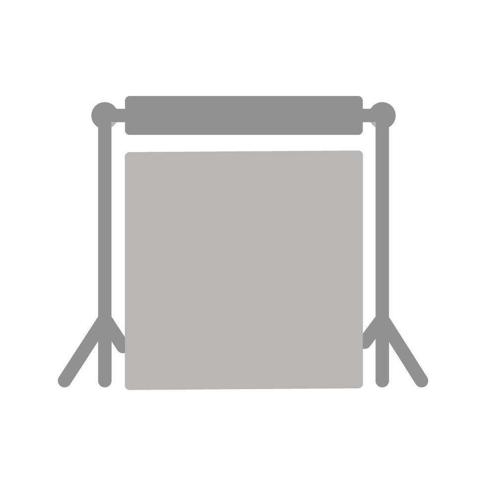 Photography Backdrops Icon Design vector
