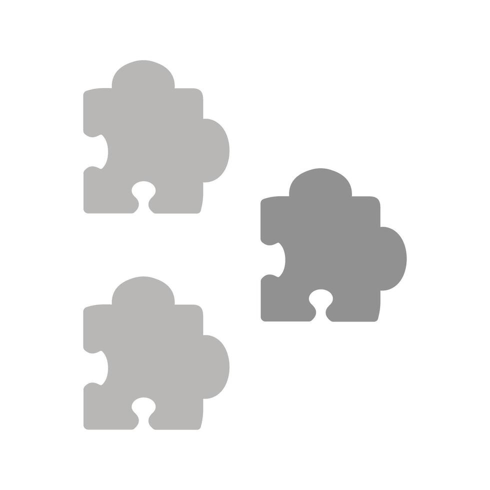 Puzzle Icon Design vector