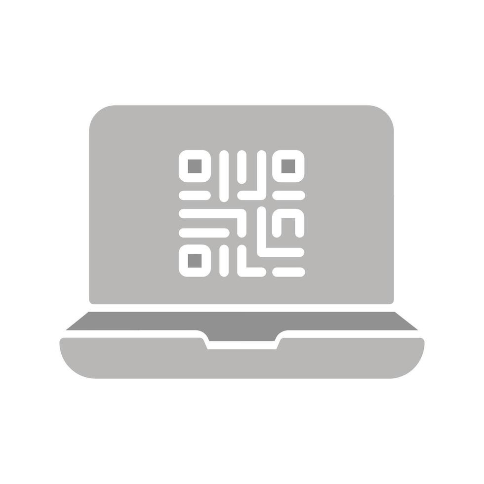 QR Code Scanner App Icon Design vector