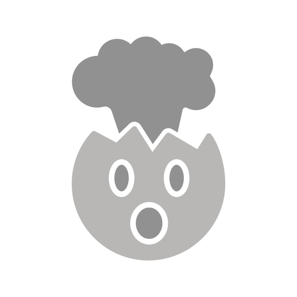 Exploding Head Icon Design vector