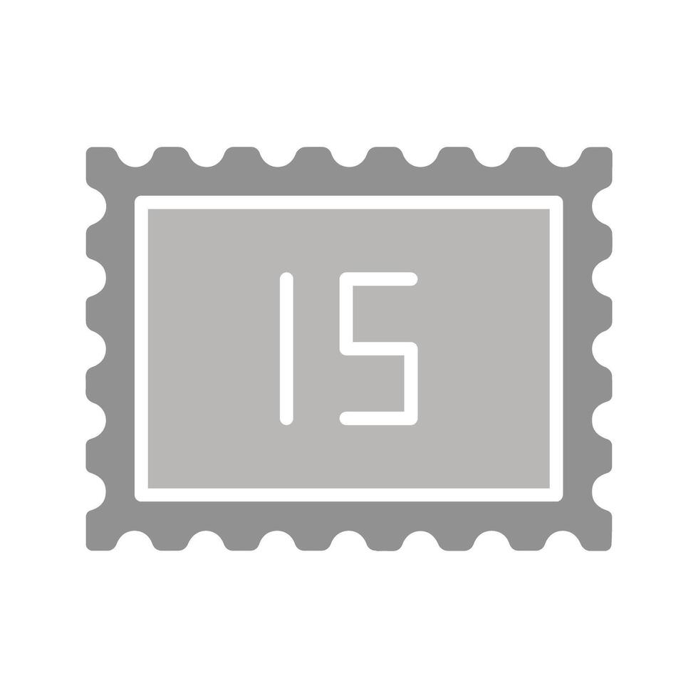Postage Due Icon Design vector