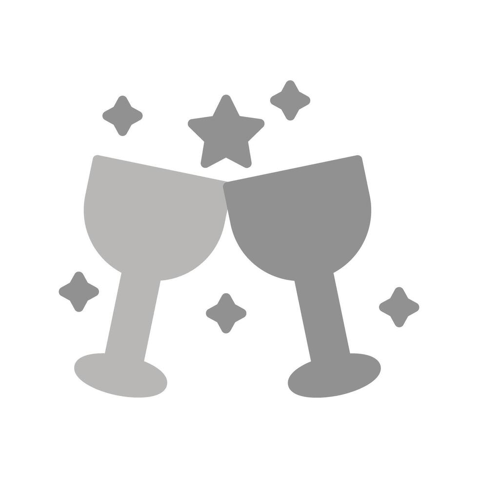 Wine Party Icon Design vector