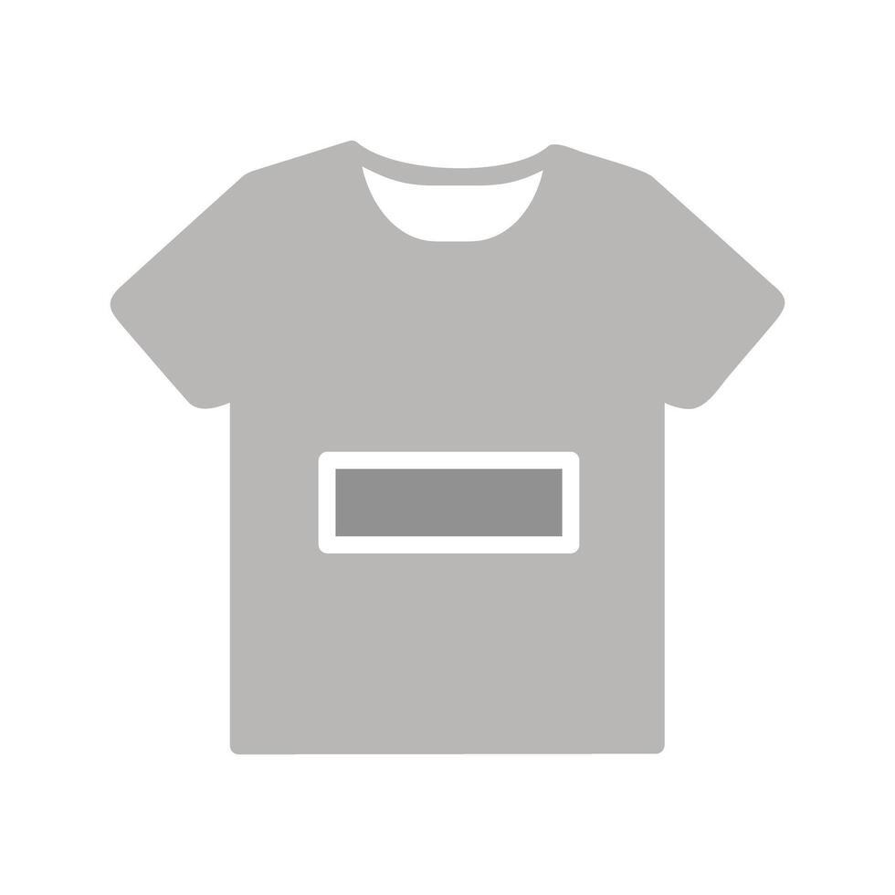 T-Shirt Icon Design vector
