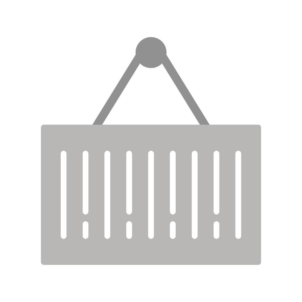 Barcode Sales Icon Design vector