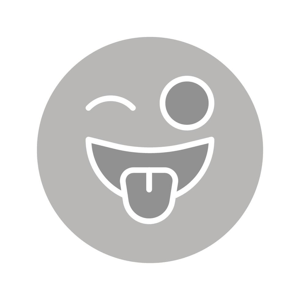 Zany Face Icon Design vector