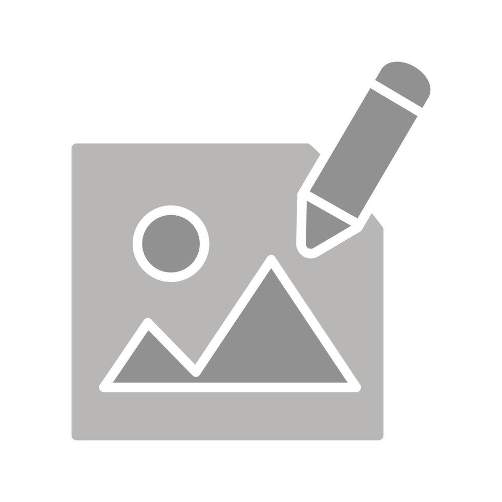 Photography Editing Icon Design vector