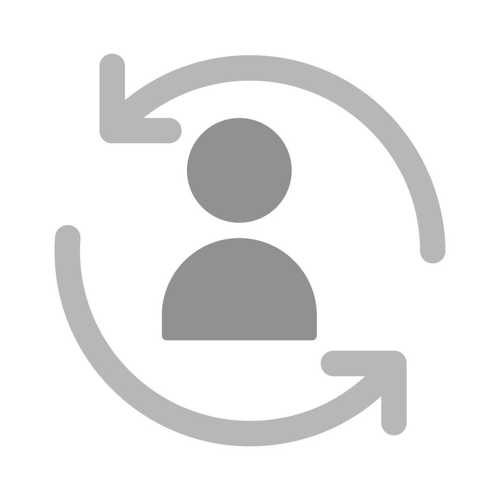 Retargeting Icon Design vector