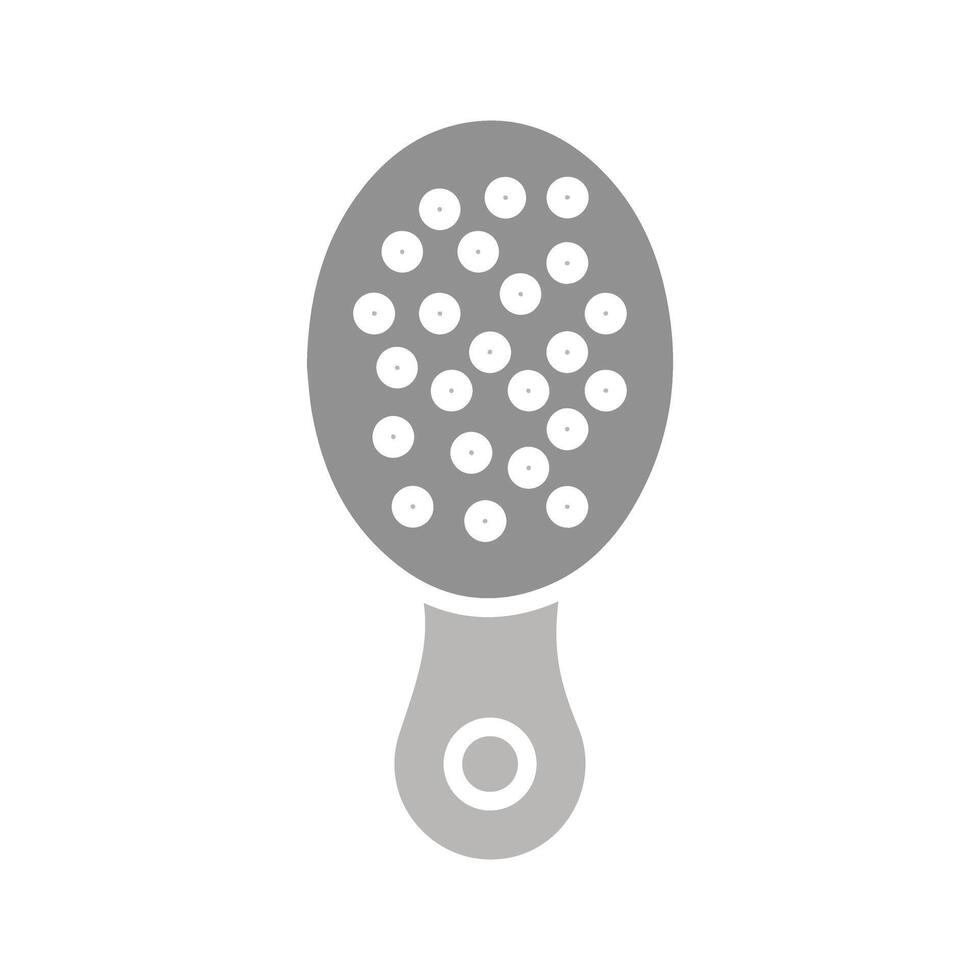 Baby Hairbrush Icon Design vector