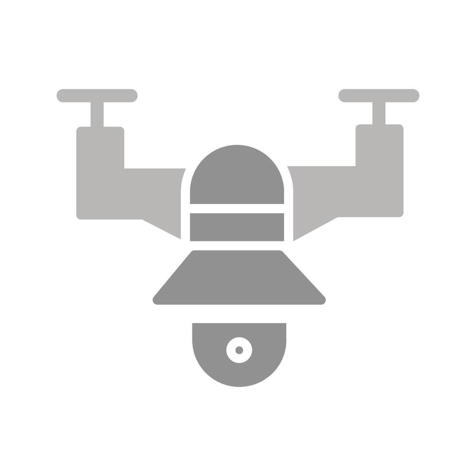 Drone Photography Icon Design vector