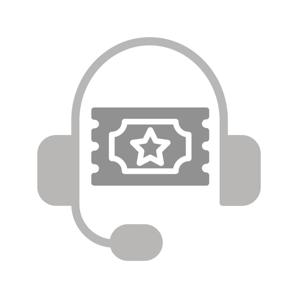 Support Ticket Icon Design vector