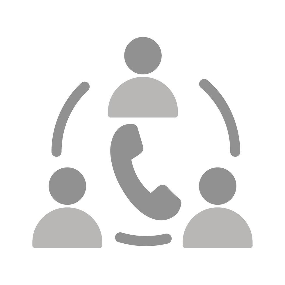 Contact Team Icon Design vector