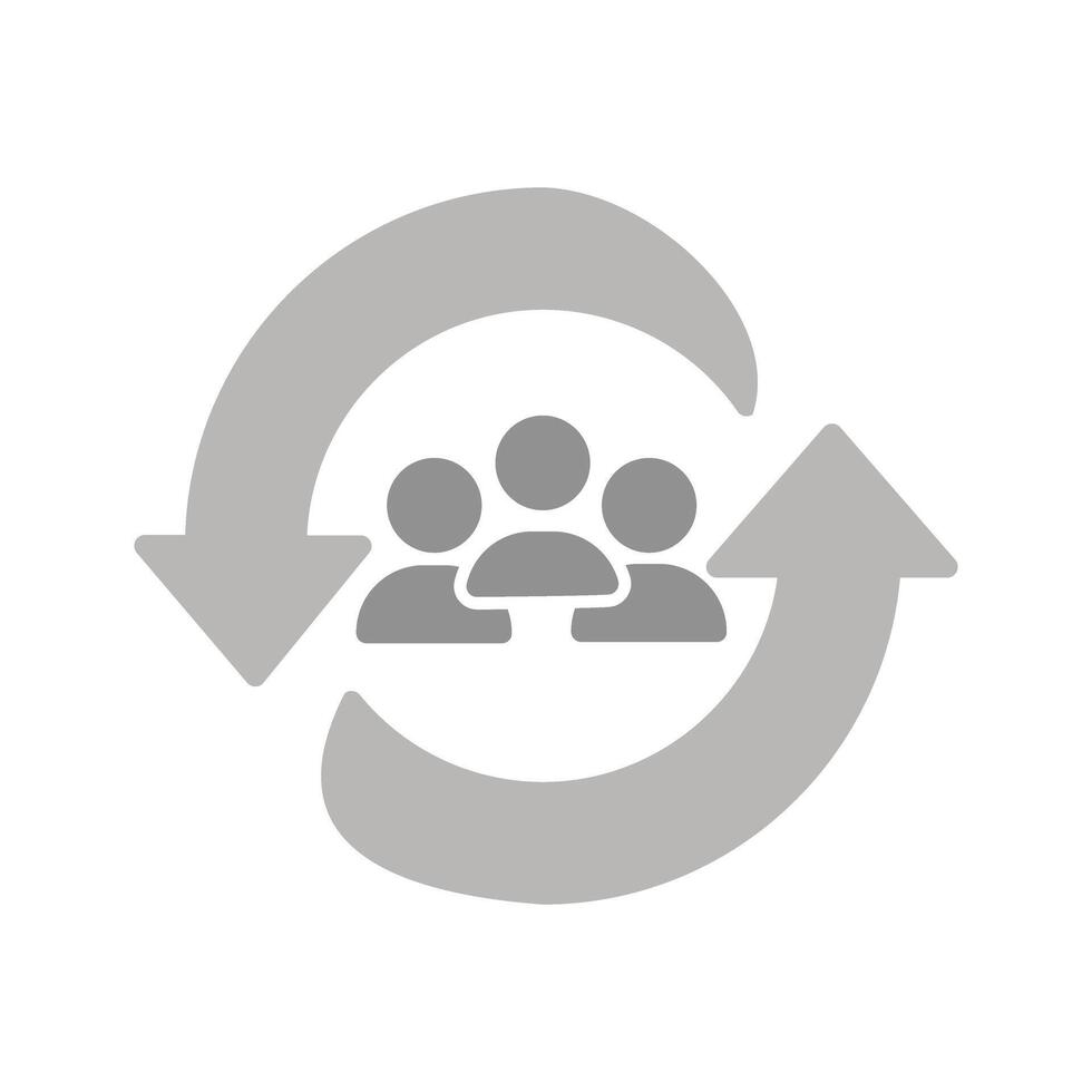 Career Change Icon Design vector