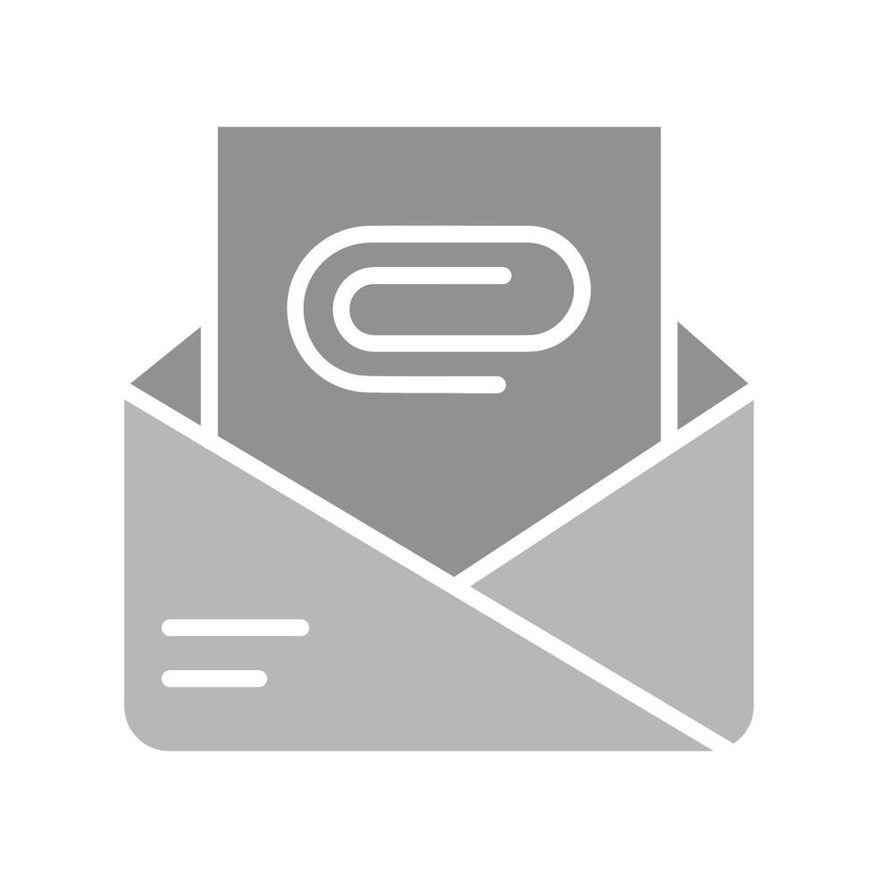 Attachment Clip Icon Design vector
