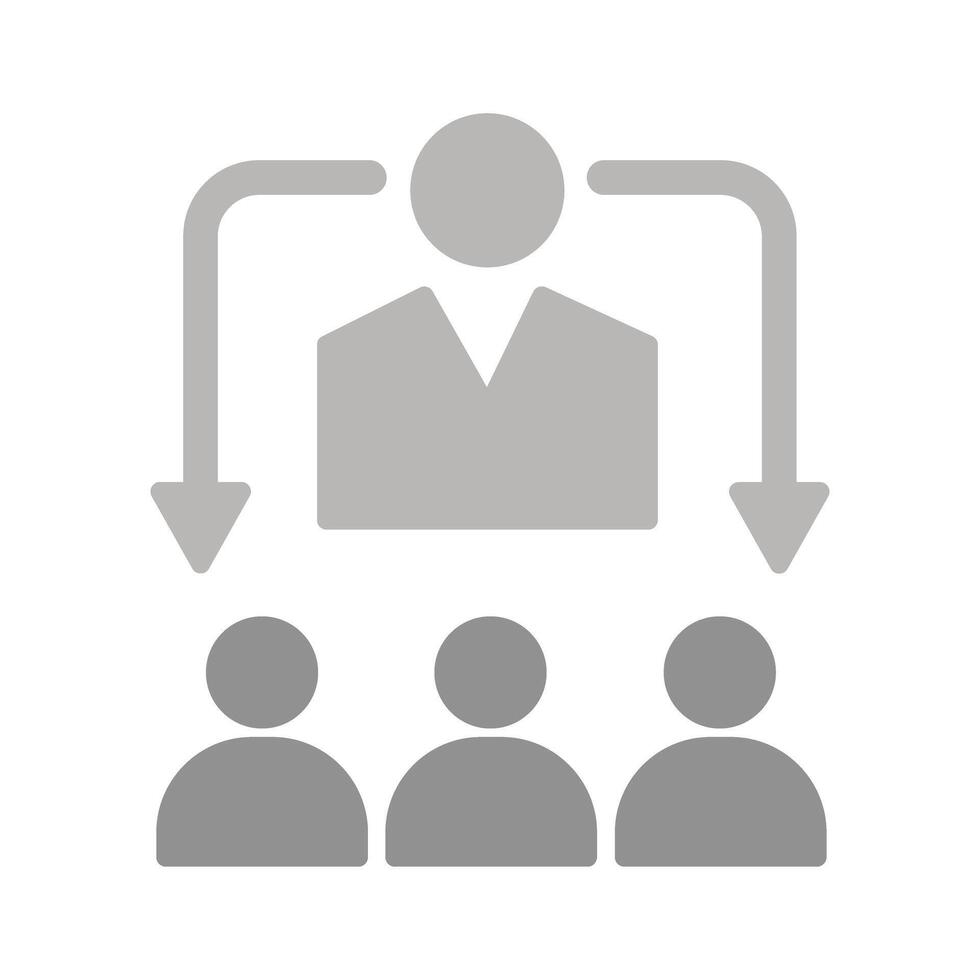 HR Technology Icon Design vector
