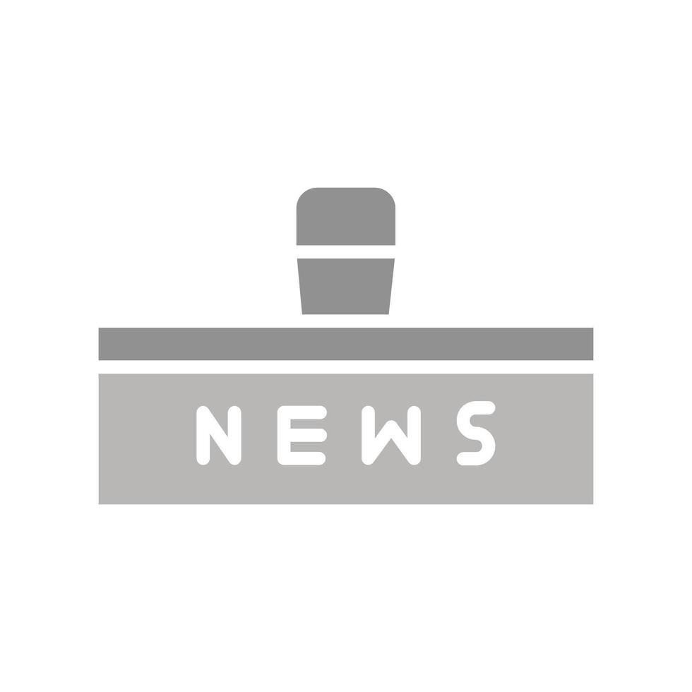 News Studio Icon Design vector