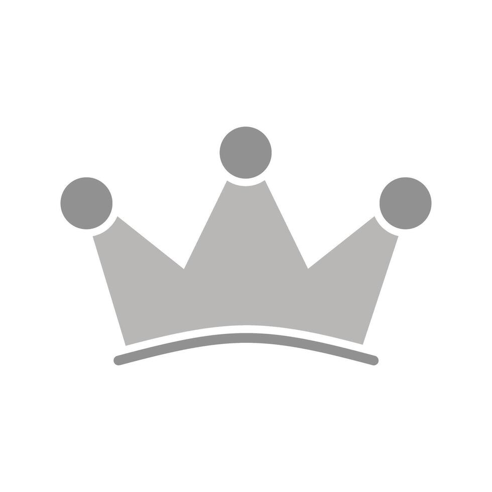 Birthday Crown Icon Design vector