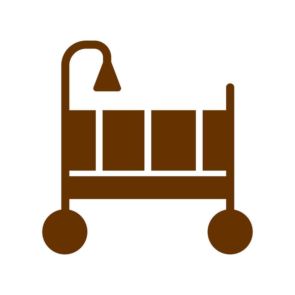 Nursery Decor Icon Design vector