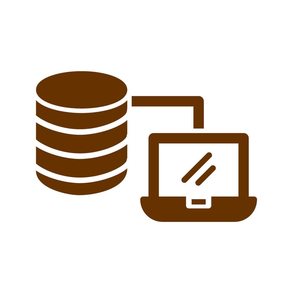 Big Data Icon Design vector