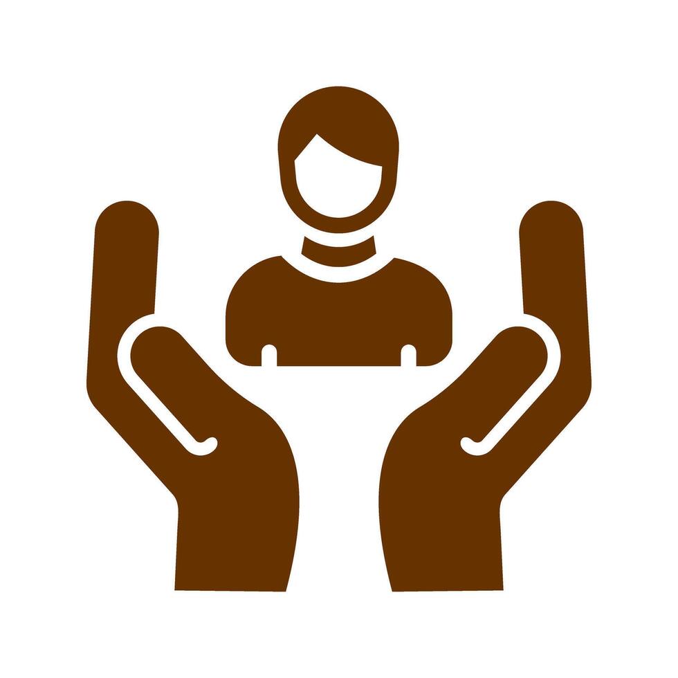 Employee Insurance Icon Design vector