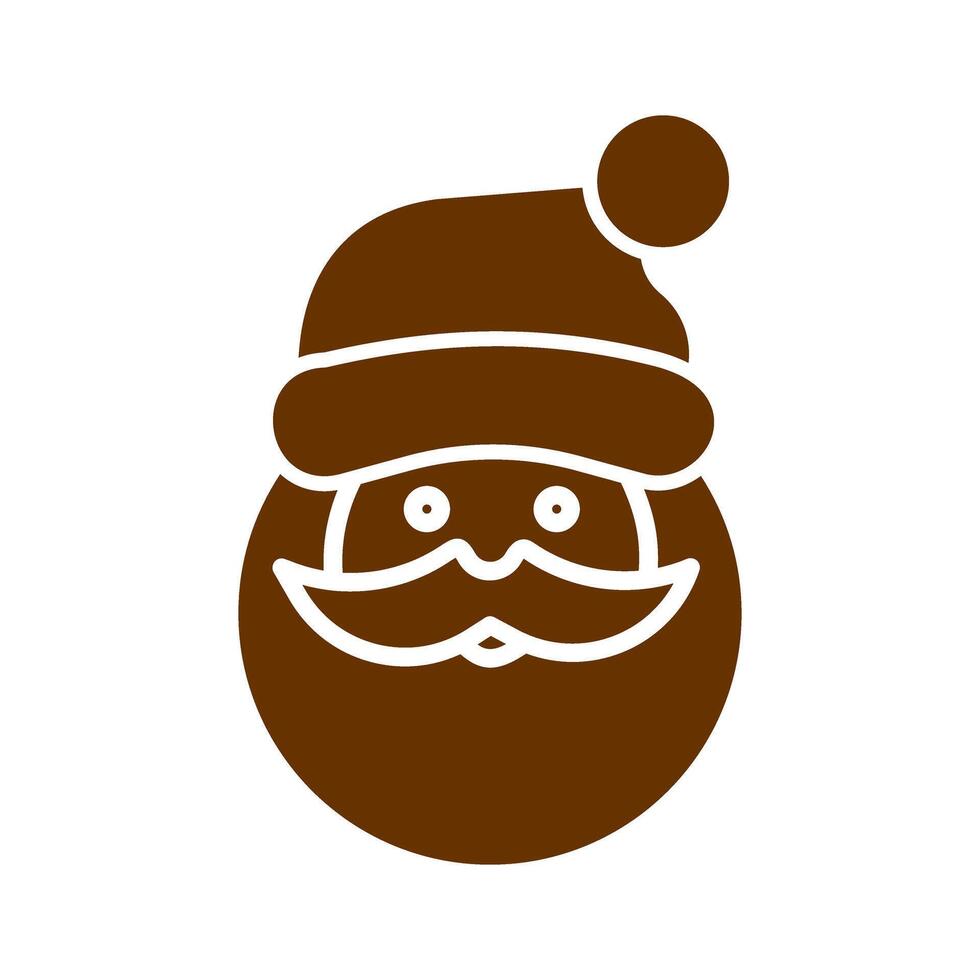 Santa Icon Design vector