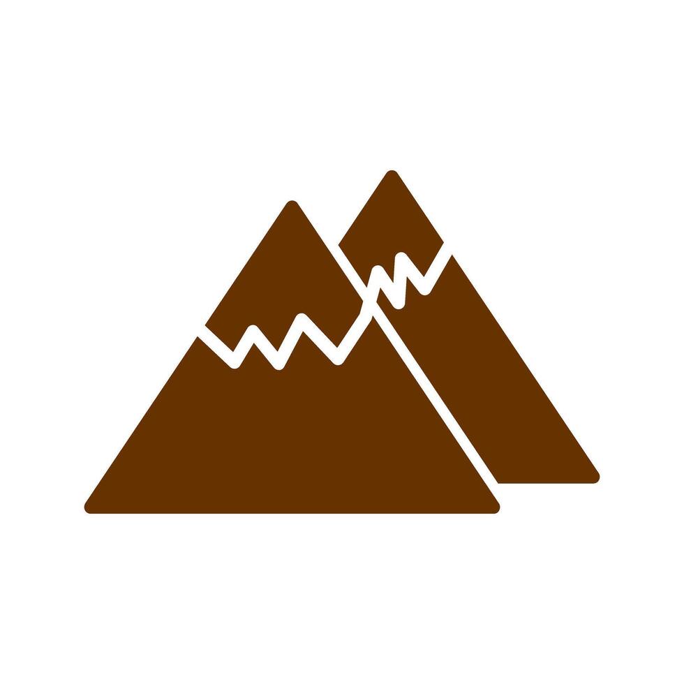 Mountain Icon Design vector
