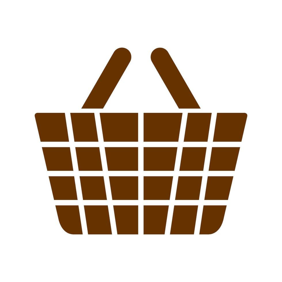 Shopping Basket Icon Design vector