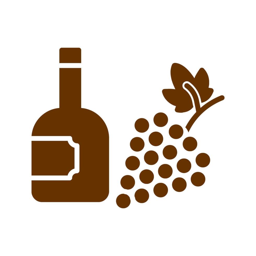 Wine Vineyard Icon Design vector