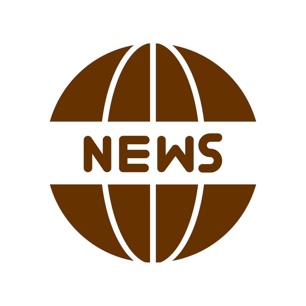 News Website Icon Design vector