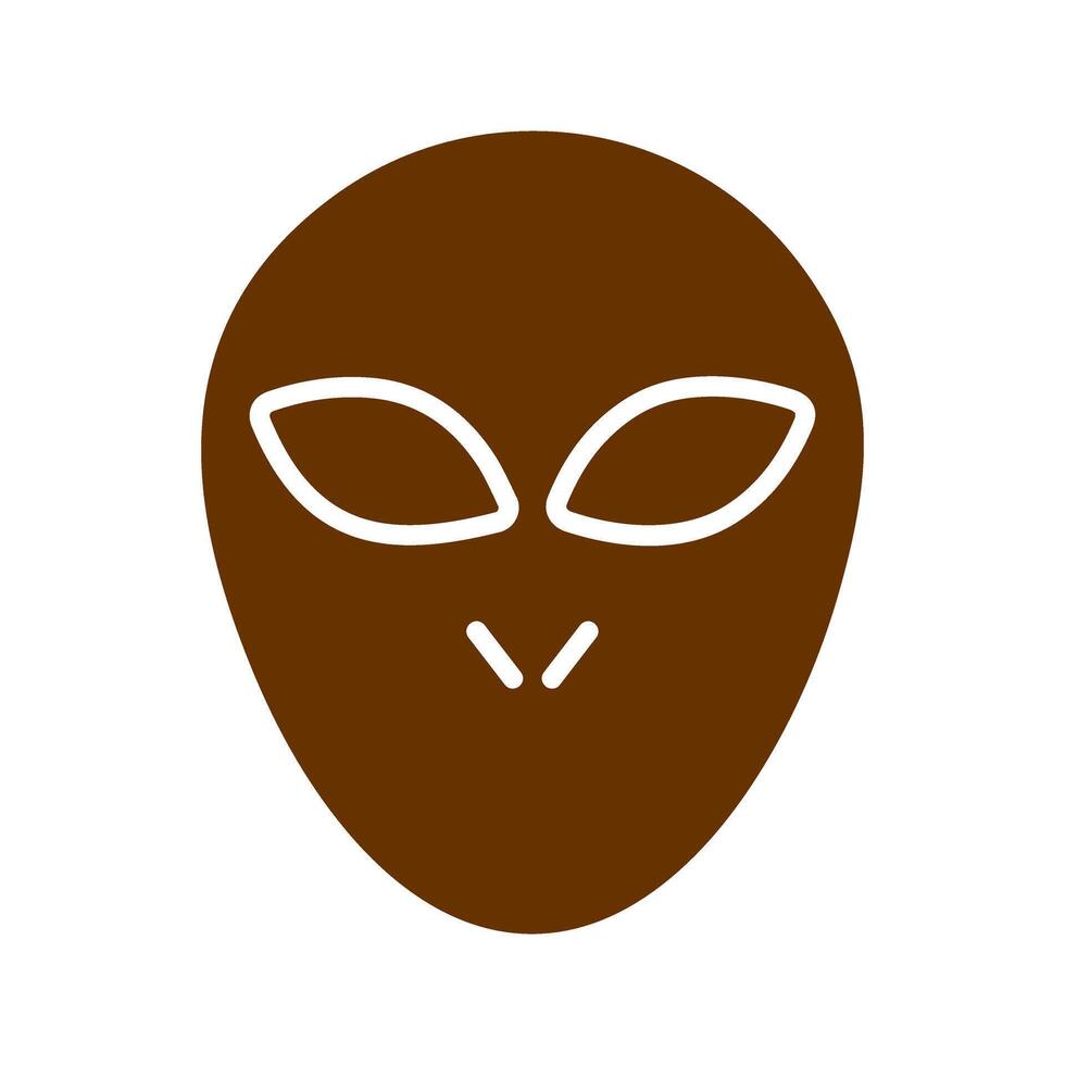 Alien Icon Design vector