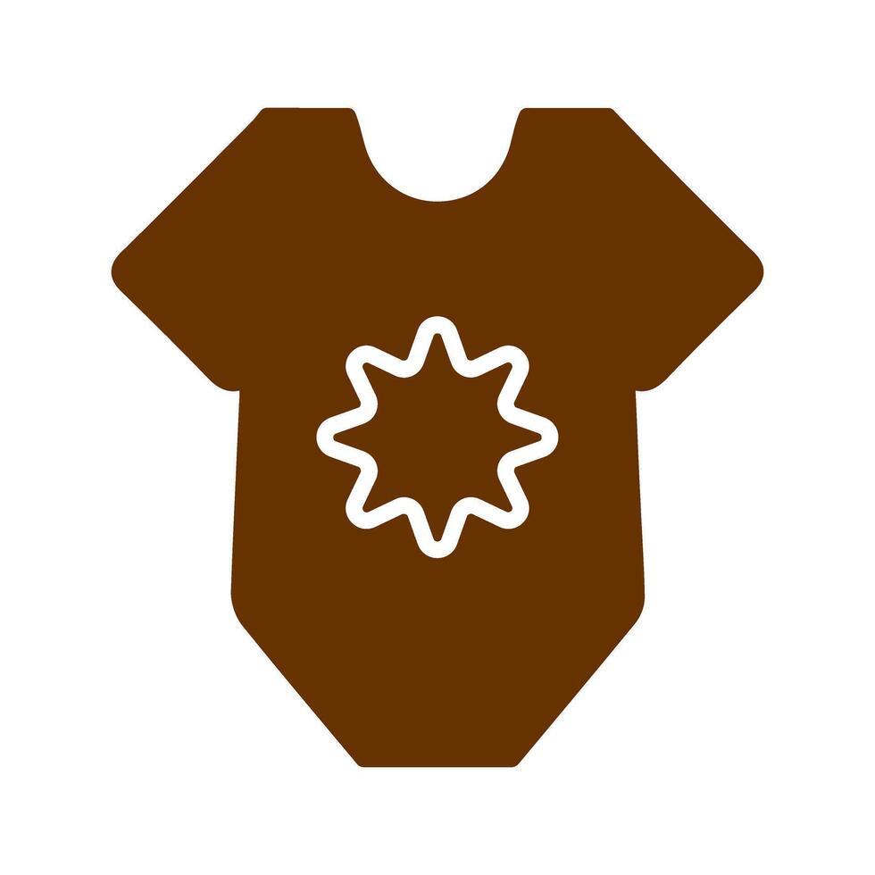 Adorable Onesies Icon Design vector