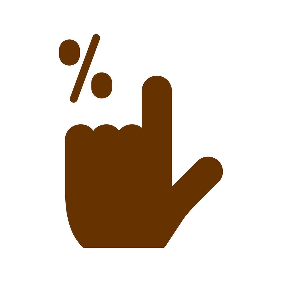 Click Through Rate Icon Design vector