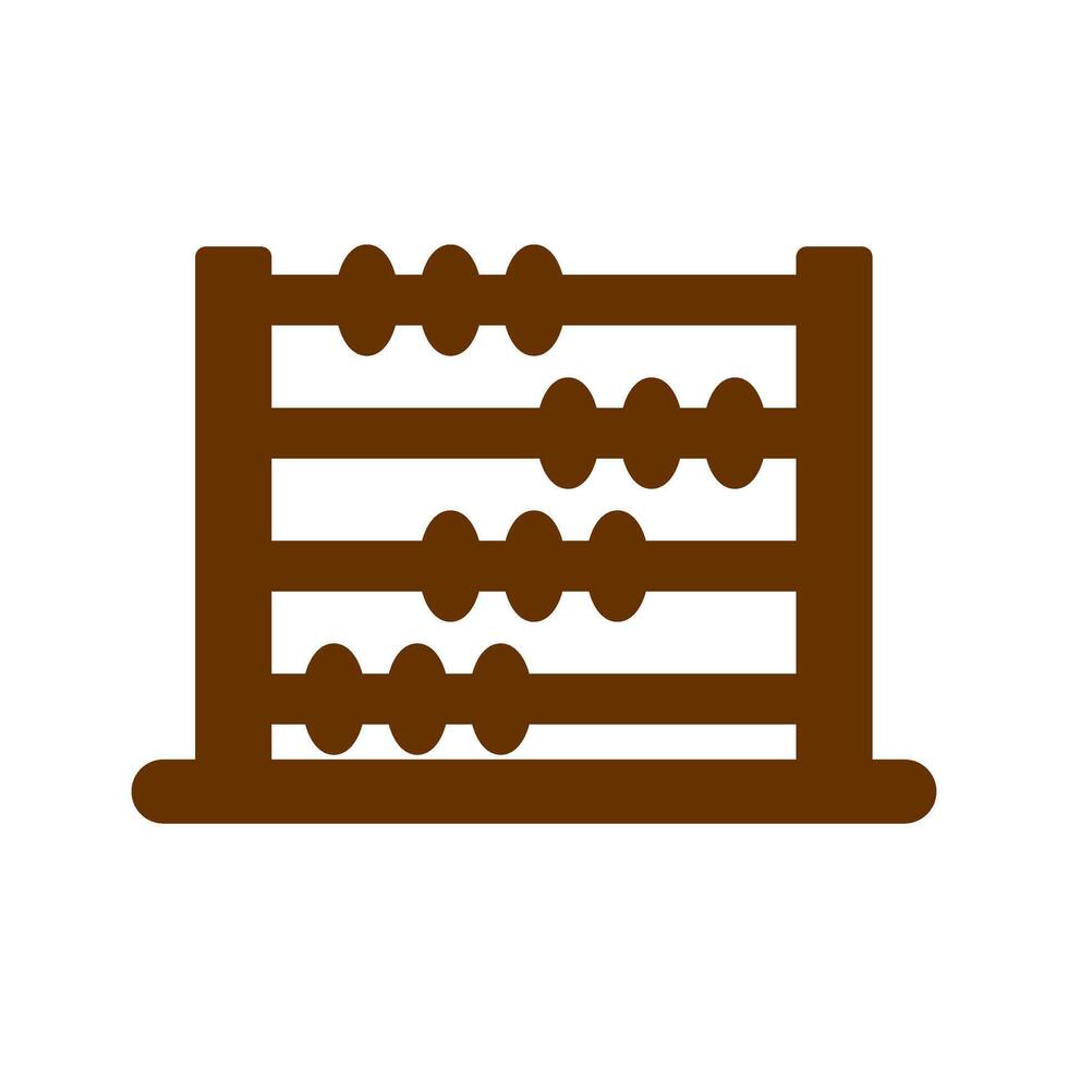 Abacus Icon Design vector