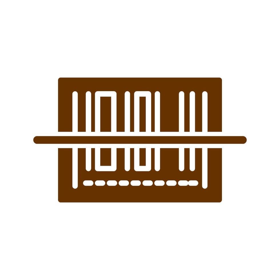 Barcode Shipping Icon Design vector