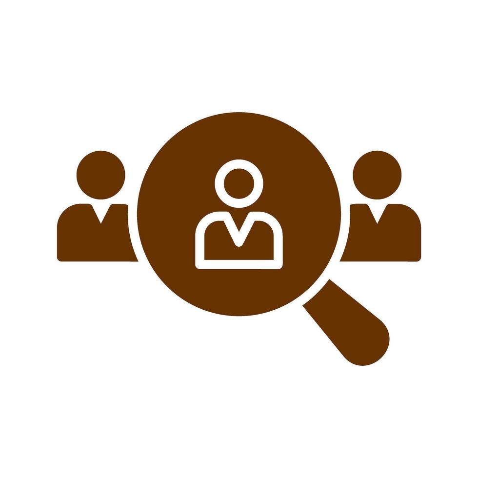 Recruitment Icon Design vector