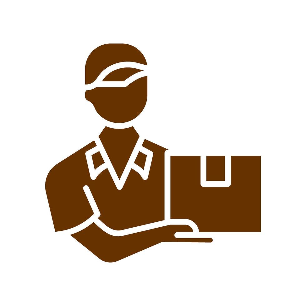 Courier Icon Design vector