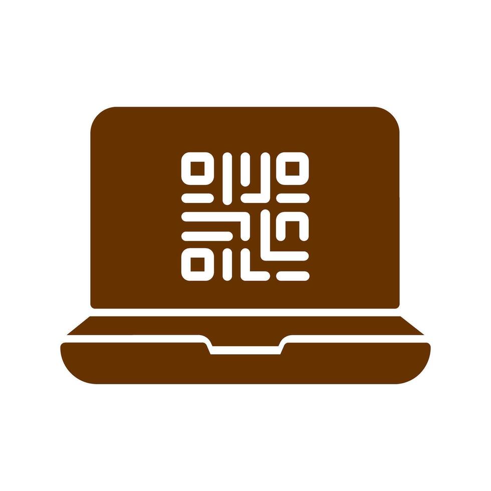QR Code Scanner App Icon Design vector