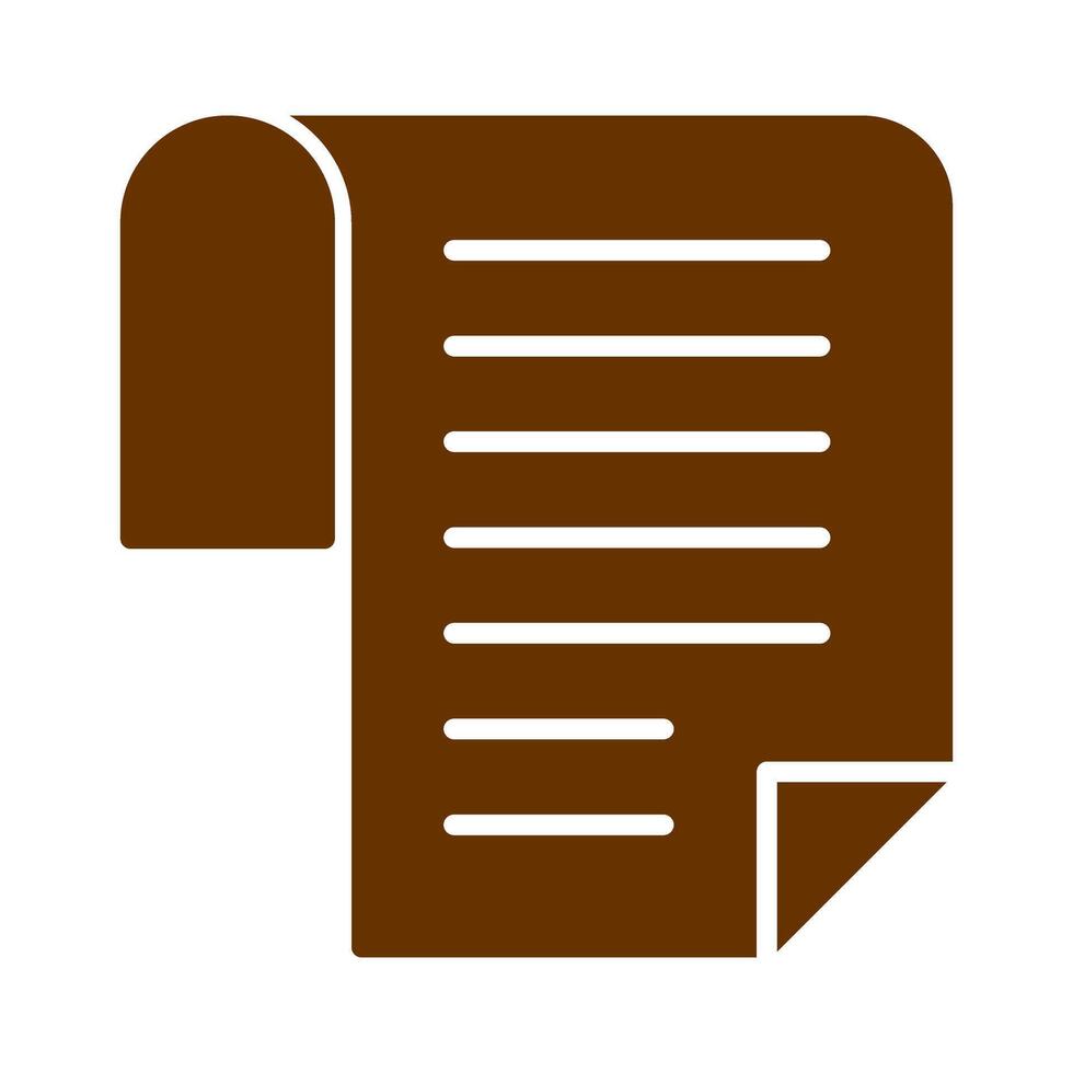 Document Icon Design vector