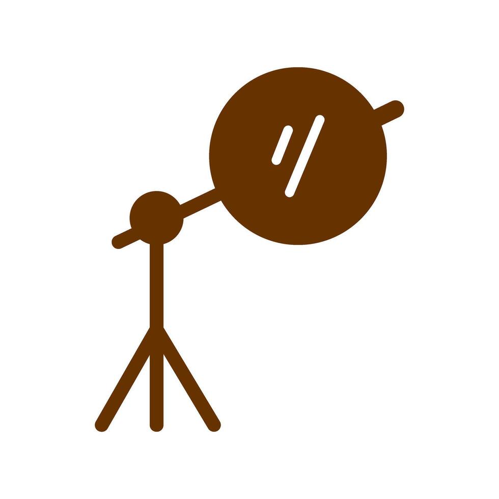 Photography Reflectors Icon Design vector