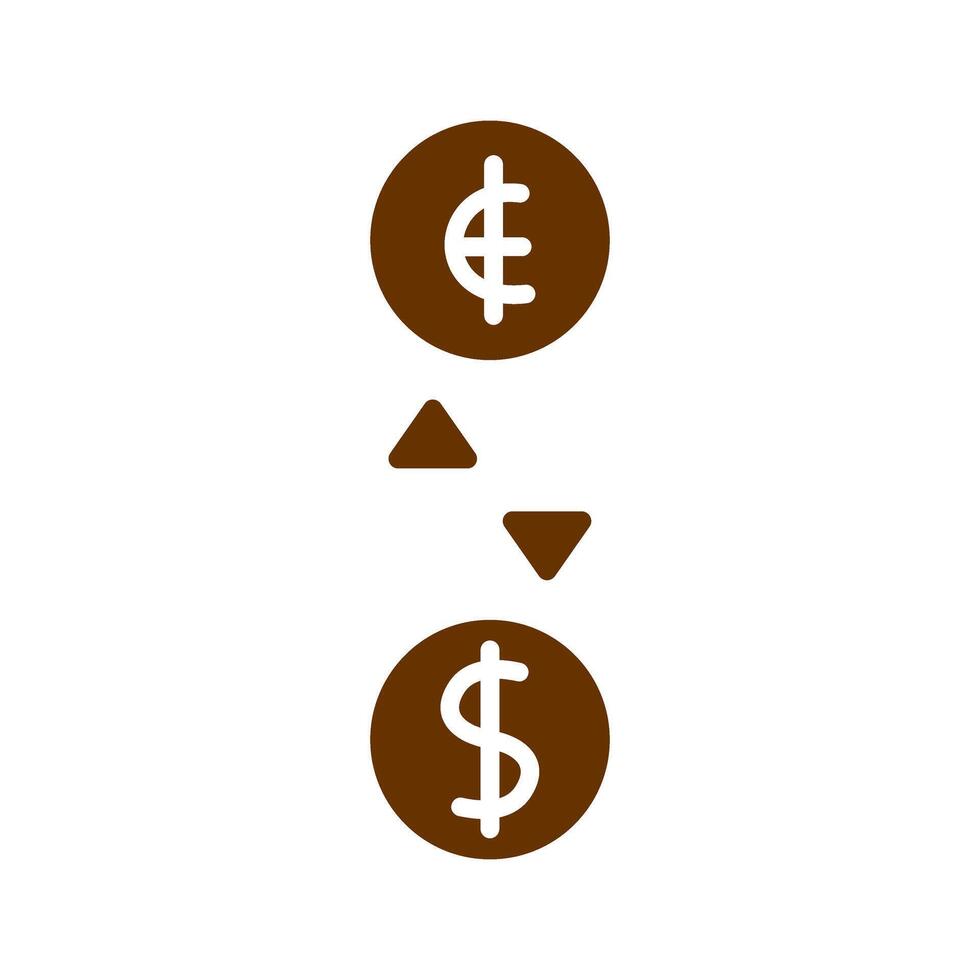 Currency Exchange Icon Design vector