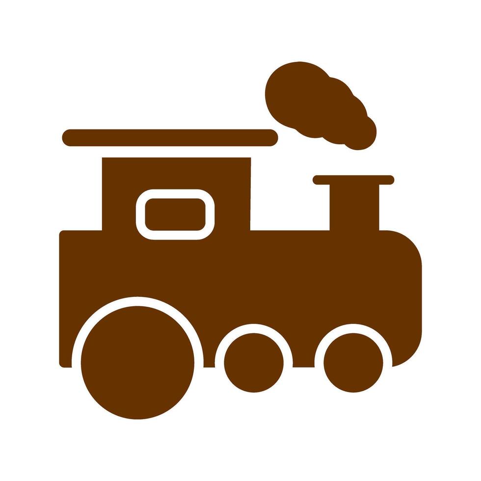 Train Icon Design vector