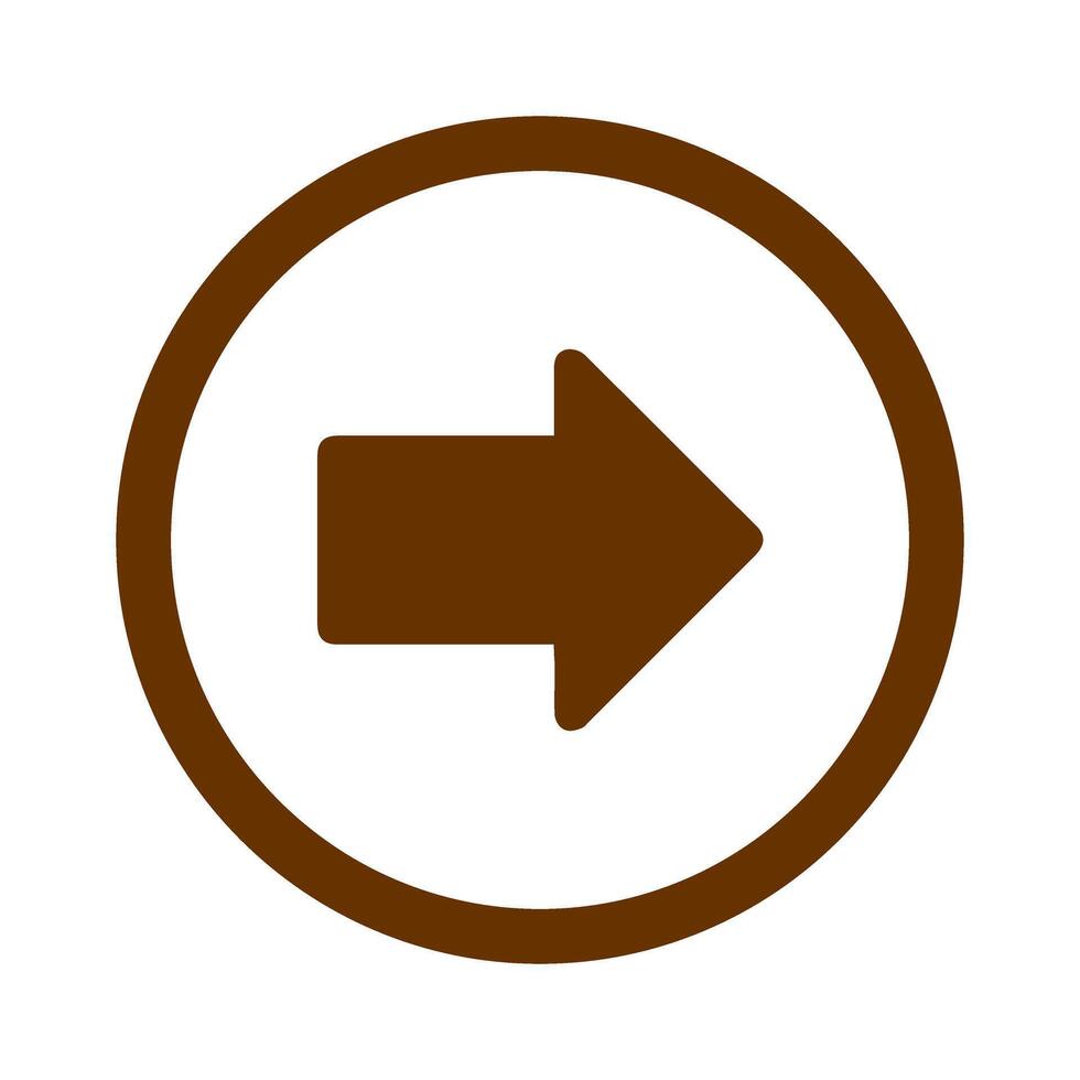 Right Arrow Icon Design vector