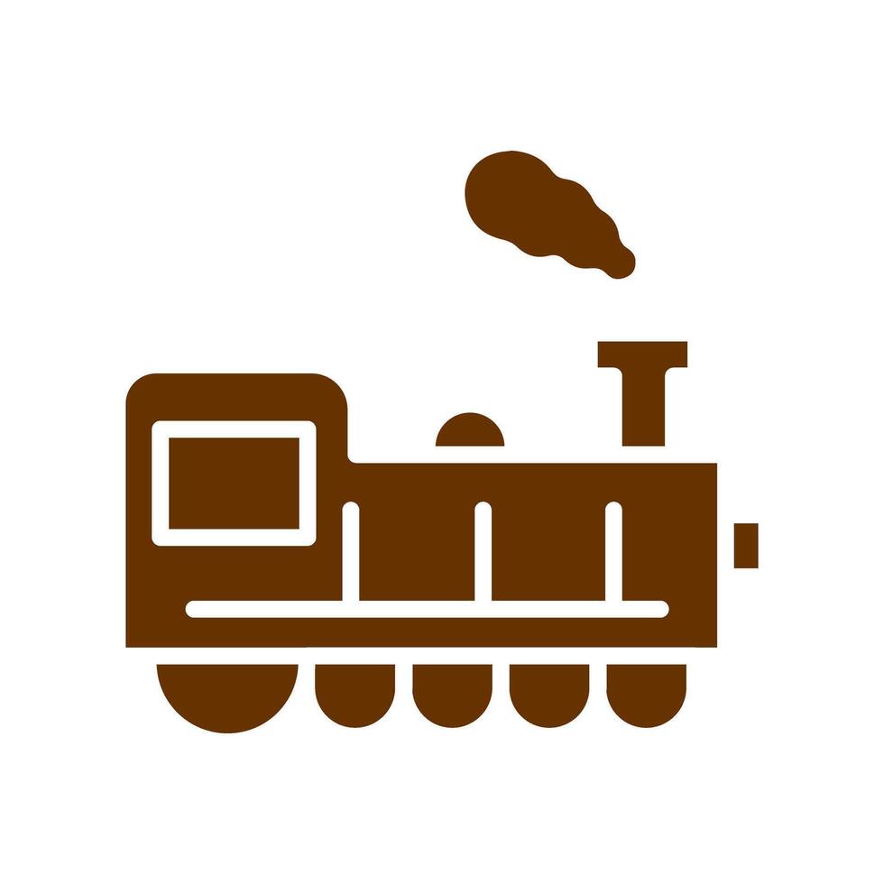 Locomotive Icon Design vector