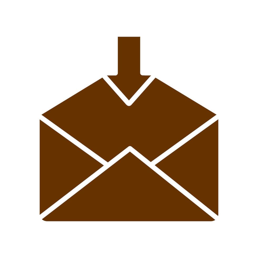 Receive Icon Icon Design vector