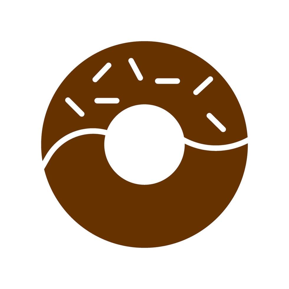 Doughnut Icon Design vector