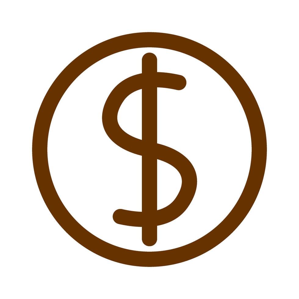 Dollar Icon Design vector